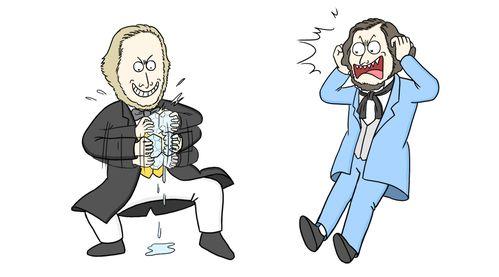 讽刺吃瓜动画的句子,讽刺动画中的社会百态