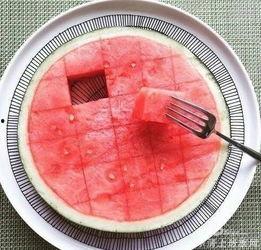 文雅吃瓜图片,品味生活趣味时光